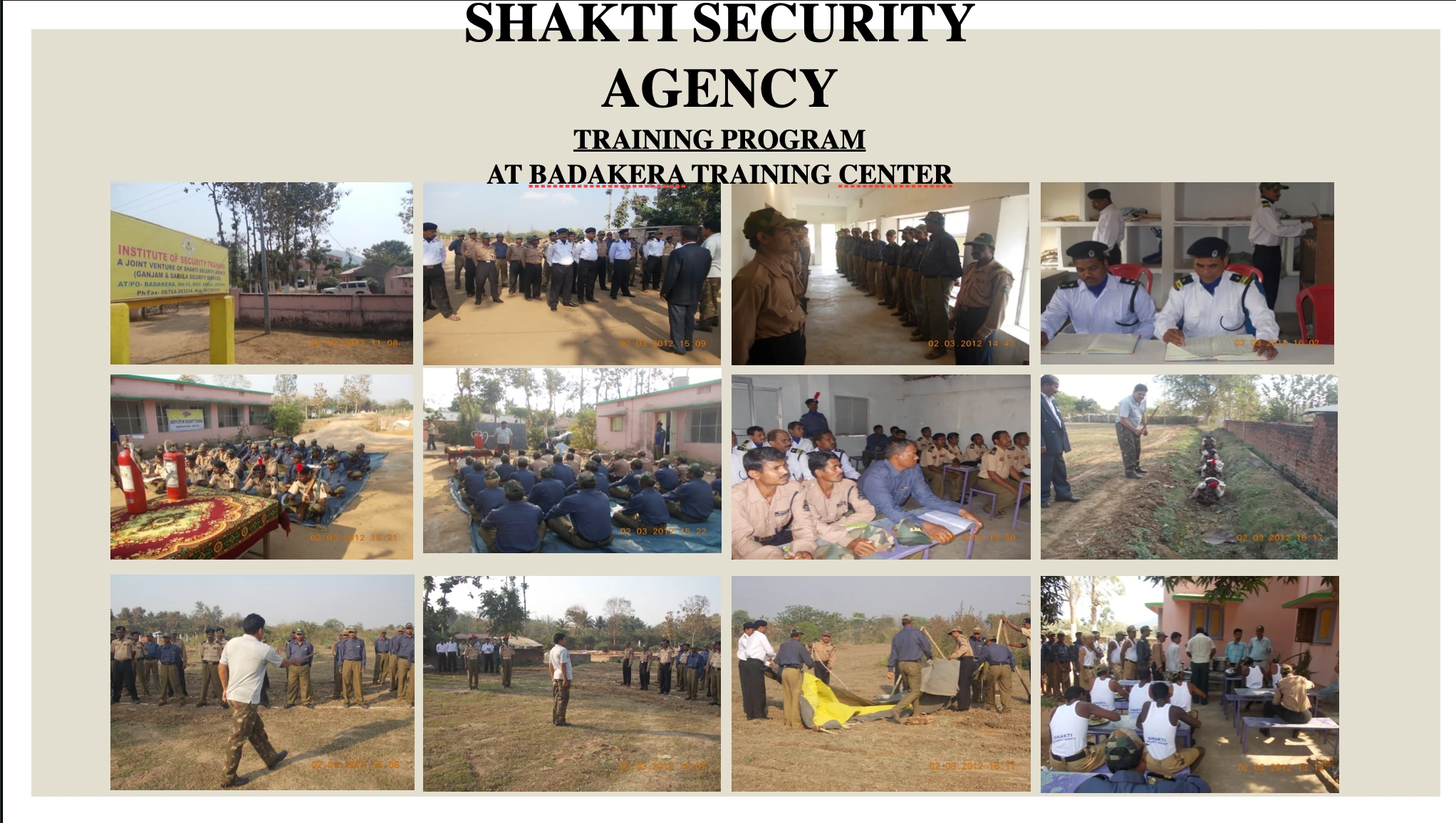 Shakti Security - Professional Guards